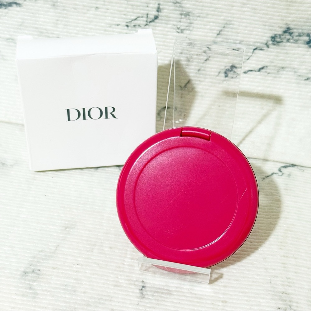Dior Beauty Fuchsia Pink Quilted Compact Mirror - Picture 10 of 11